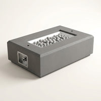 Concrete Fire Pit Table - Rectangular — Studio Shot